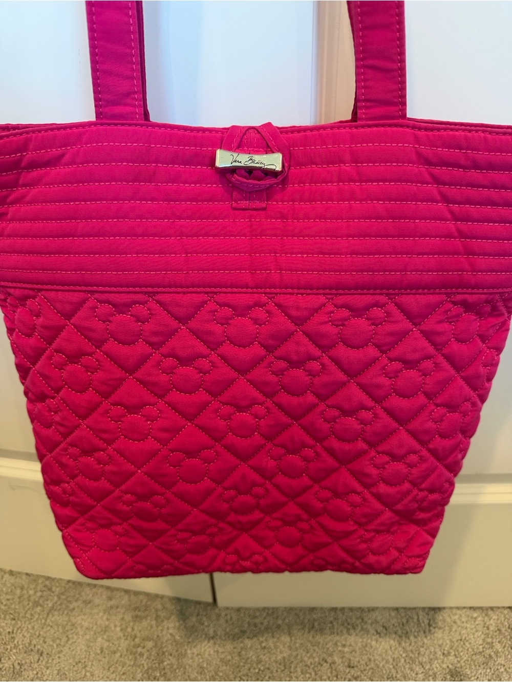 Vera Bradley X Disney Parks quilted tote